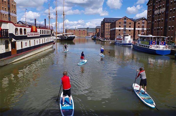 Gloucester SUP - Stand-up Paddleboarding in Gloucester Docks