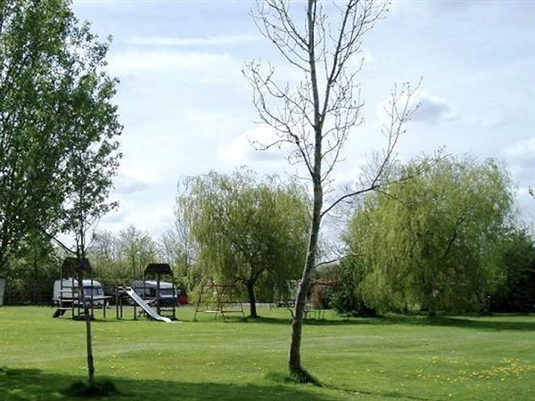 Hogsdown Camping Site near Dursley in the Cotswolds