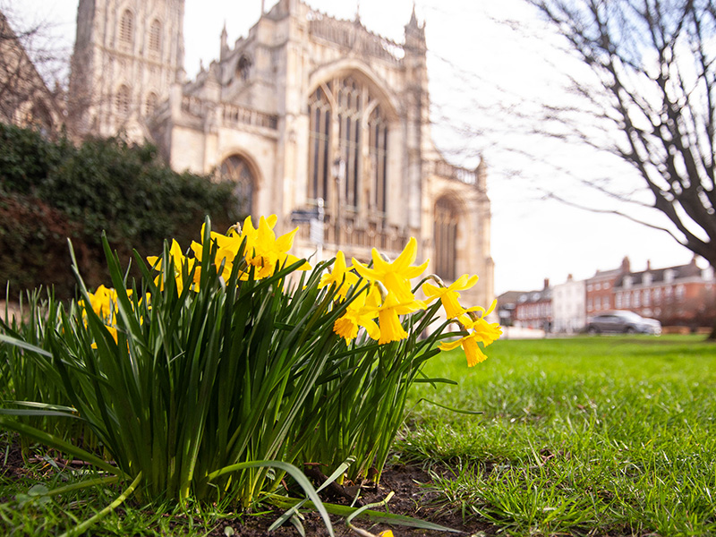 Easter at Gloucester Cathedral