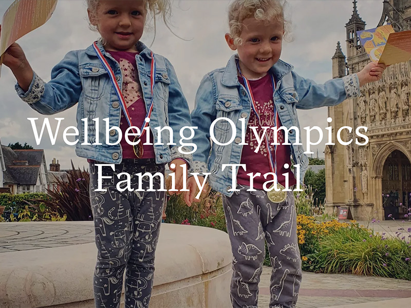 Wellbeing Olympics Family Trail at Gloucester Cathedral