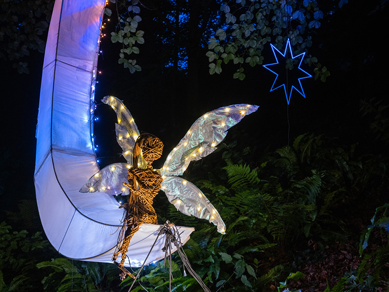 The Enchanted Garden By Night at Painswick Rococo Garden