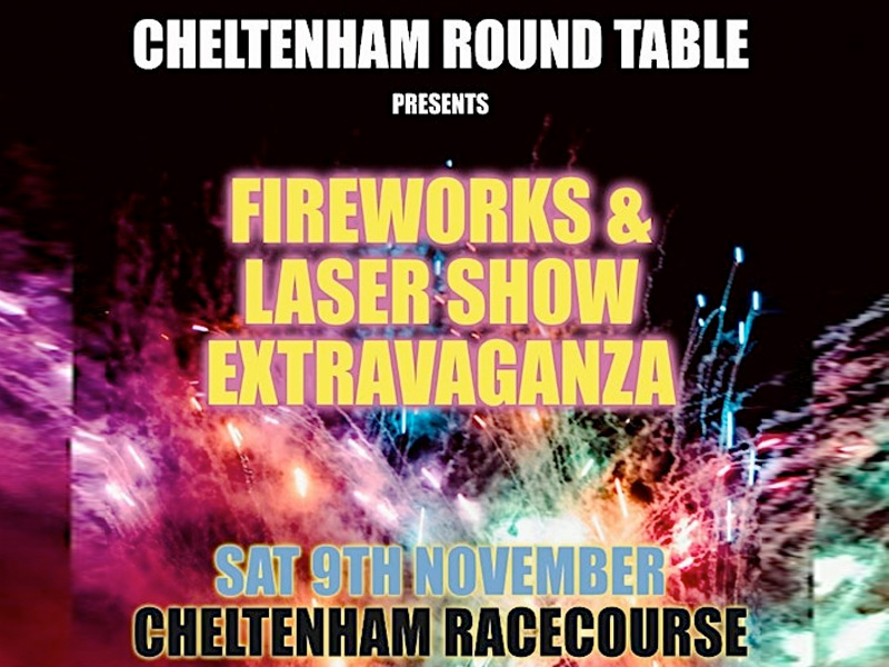 Firework Display at Cheltenham Racecourse