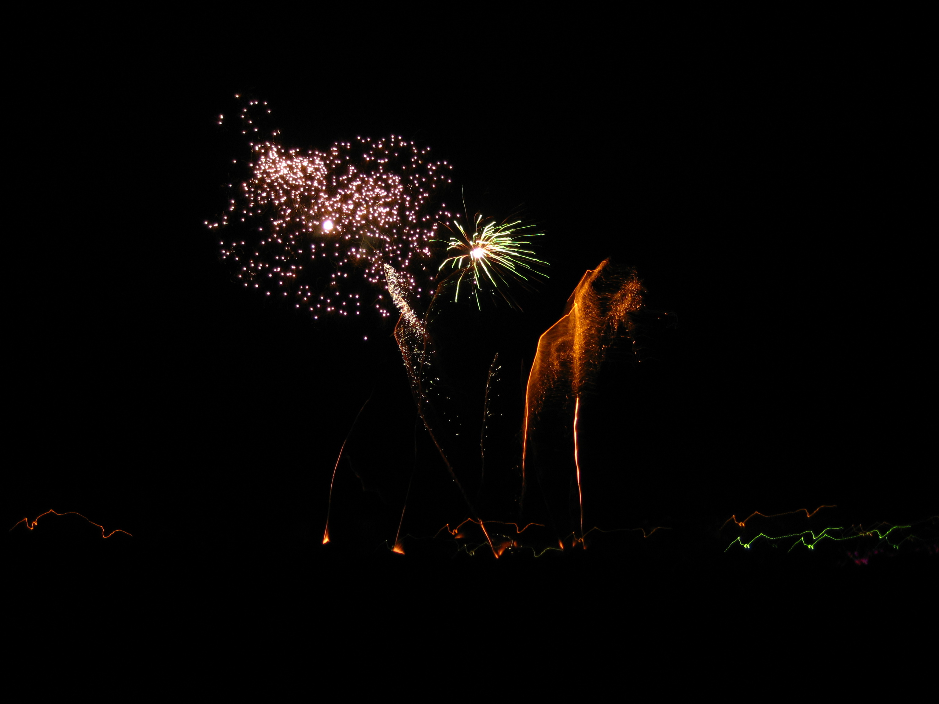 Firework Display in the Forest of Dean