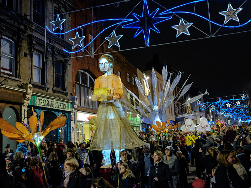 Gloucester Christmas Lights & Lantern Parade 2024