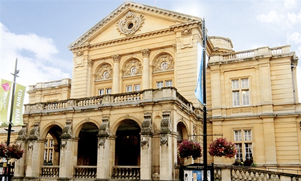 The famous Cheltenham Town Hall