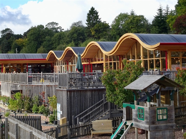 Batsford Arboretum - Garden Centre, Garden Terrace Café & Children's Playground