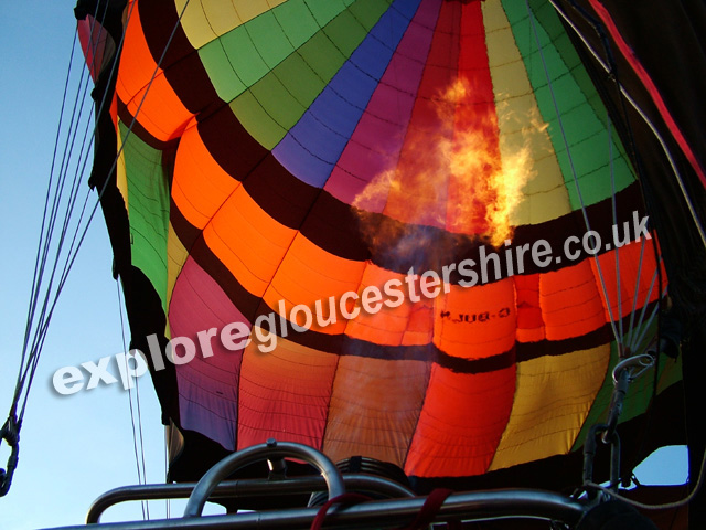 Balloon flights over the Cotswolds and Cheltenham