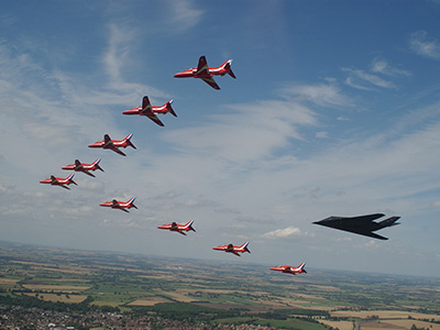 Air Tattoo reveals trademark showstopper!