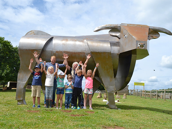 Family tribute to Joe Henson arrives at Cotswold Farm Park