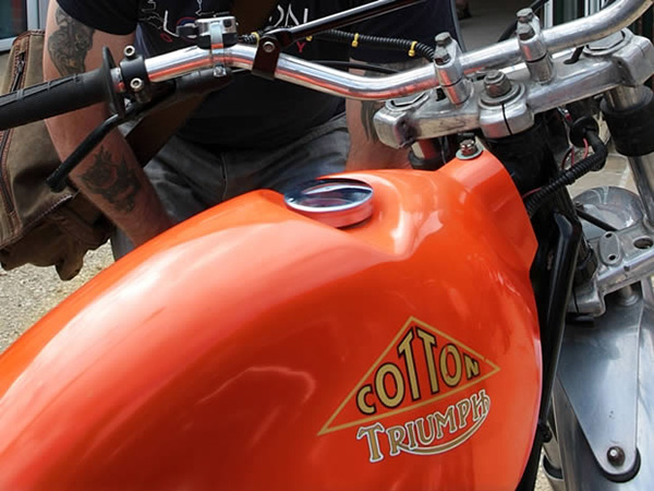 Cotton Motorcycles at Gloucester Life Museum