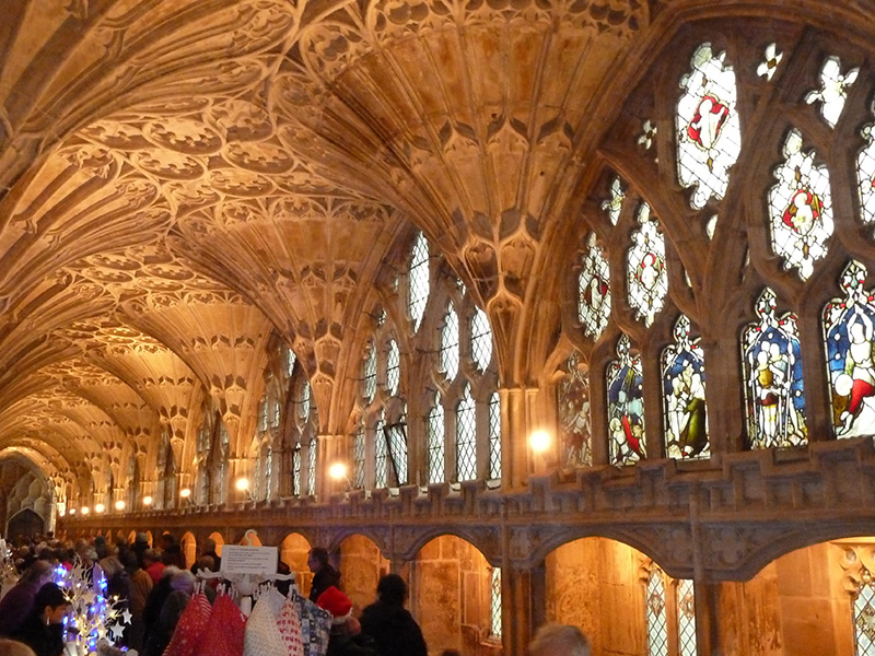 Carols on the Hour and Christmas Market at Gloucester Cathedral