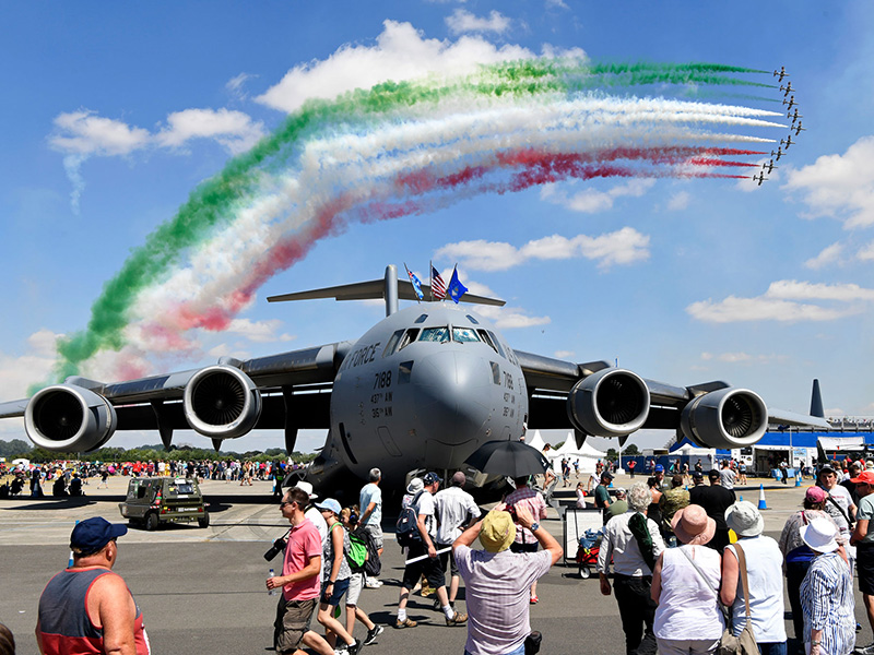 Saturday SELL OUT at the 2019 Air Tattoo