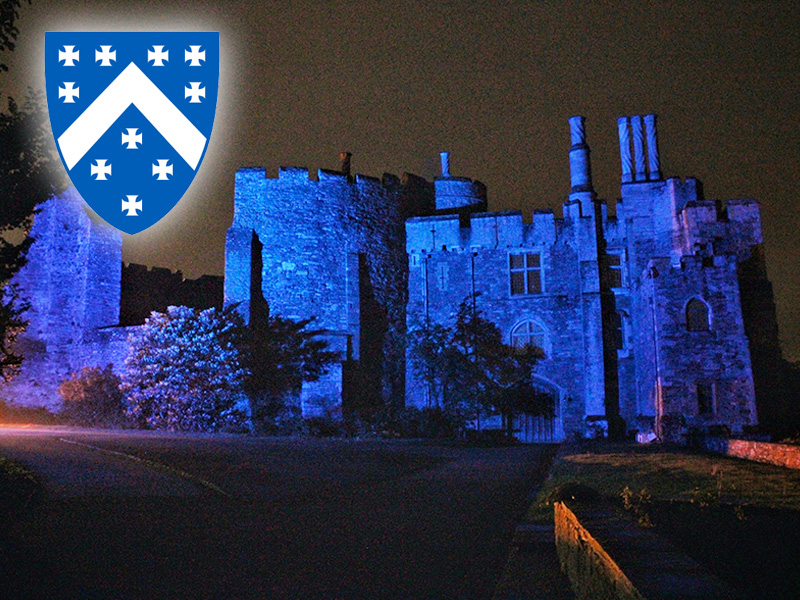 Berkeley Castle to light up blue!