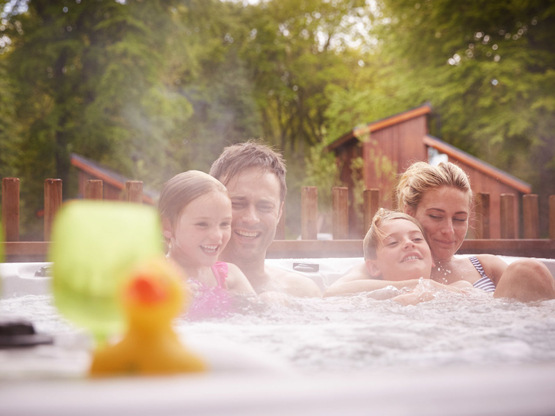 Forest Holidays cabins in the Forest of Dean