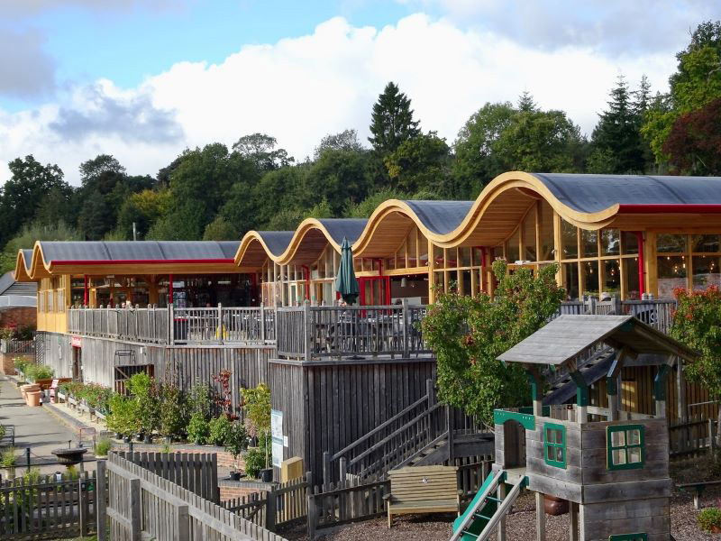 New Batsford Arboretum cafe