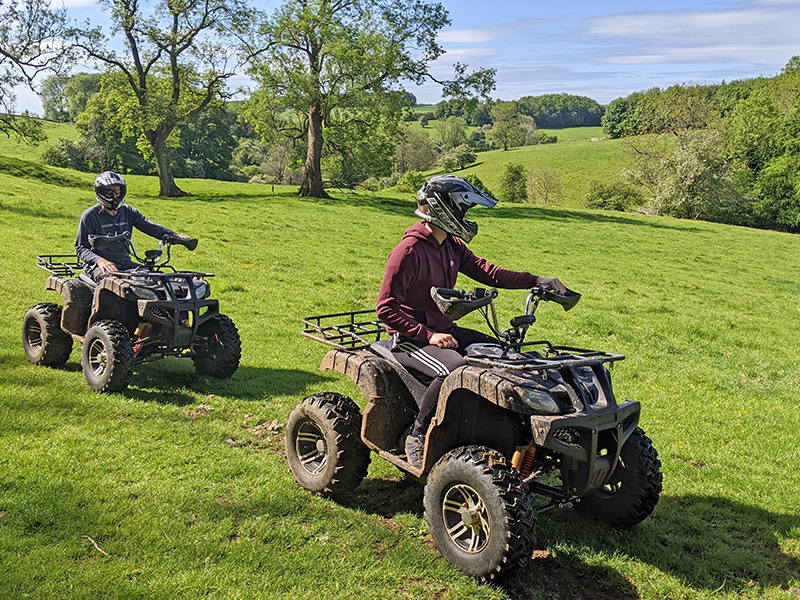 QuadQuest electric quadbiking in the Cotswolds