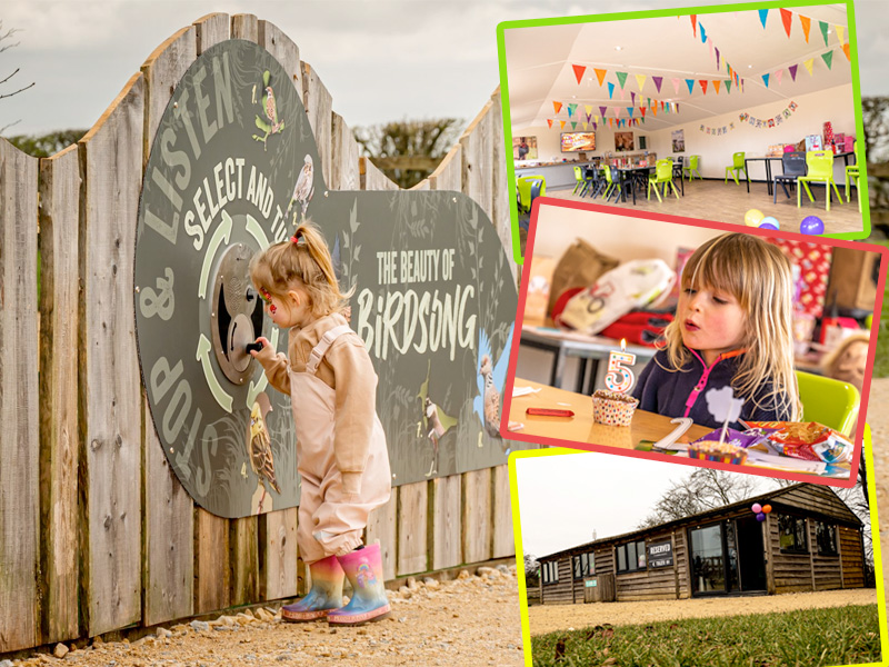 Birthday party at Cotswold Farm Park