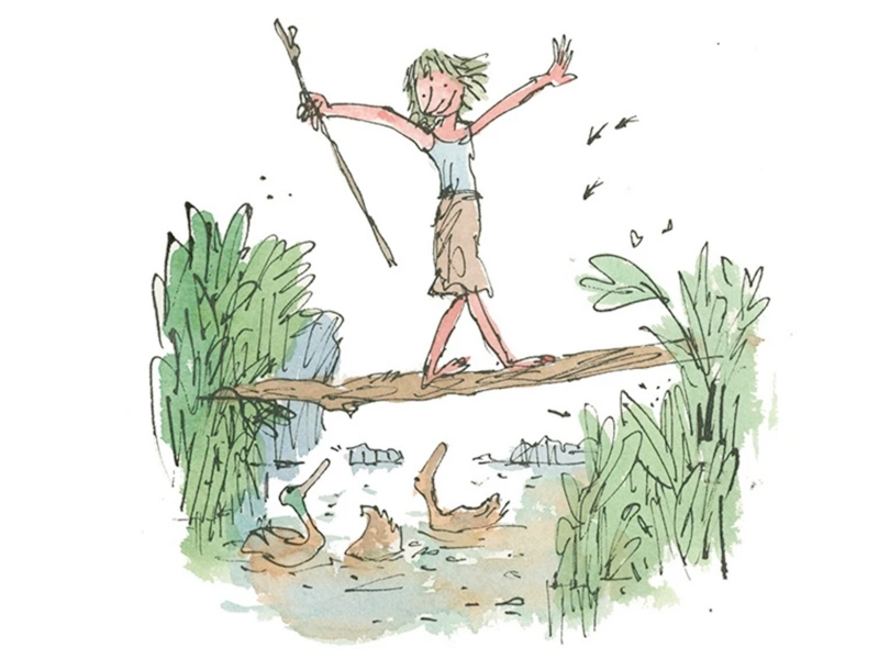 Quentin Blake Drawn to Water