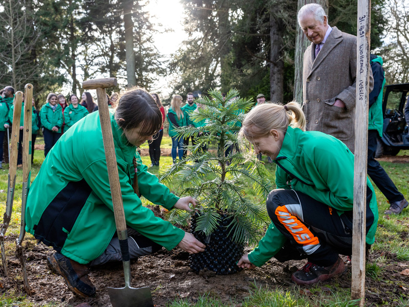 King Charles III Westonbirt Arboretum