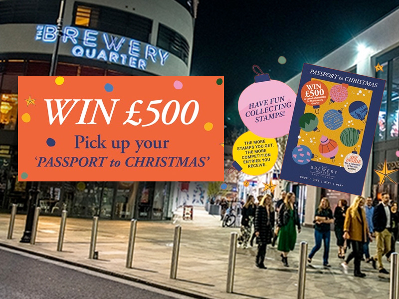 Win £500 with The Brewery Quarter’s Passport to Christmas