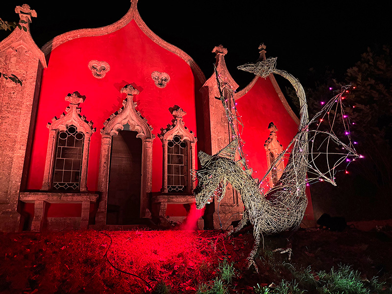 The Enchanted Garden By Night at Painswick Rococo Garden 2024